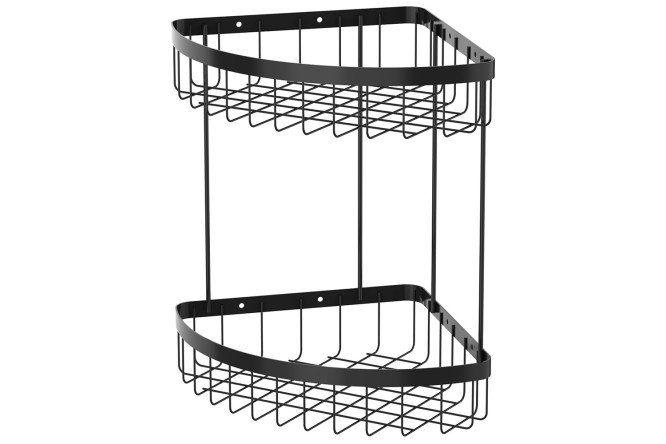 Изображение товара Полка угловая 2-ярусная Anuta 22.4x31x22.4 см