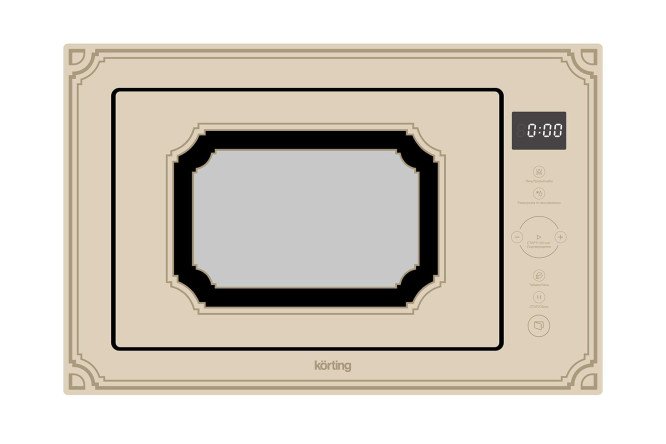 Изображение товара Микроволновая печь KORTING KMI 825 RGB 59.5х39х41 см