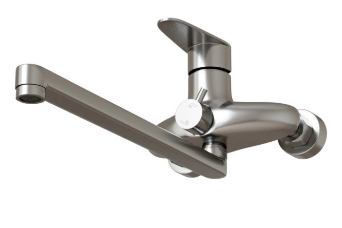 Изображение товара Меситель MIXLINE Steel Kit MLSS36-02 для ванной высокий стильный дизайн