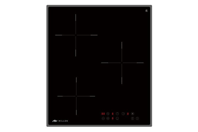 Изображение товара Индукционная варочная панель MILLEN MIH 451 BL 45 см стеклокерамика 3 зоны нагрева
