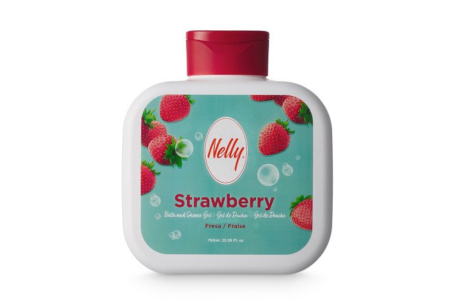 Изображение товара Гель для душа Strawberry клубника 750 мл мягкое очищение и аромат