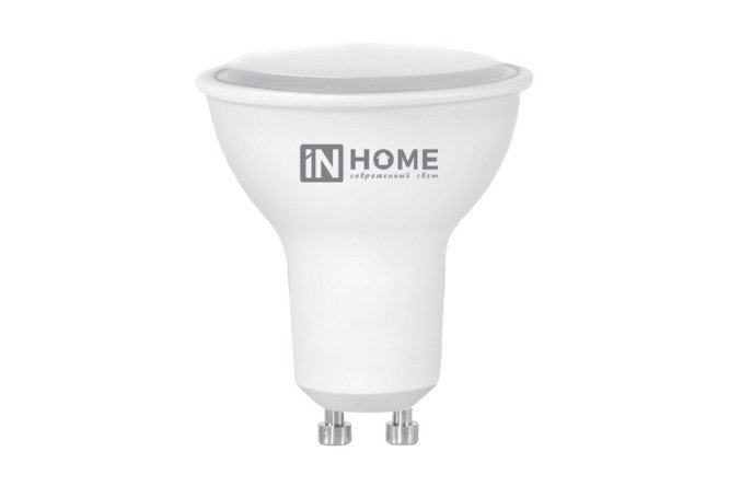 Изображение товара Лампа светодиодная IN HOME Vision care LED-JCDR-VC GU10, 11W, Рефлектор, 4000 К, Естественный