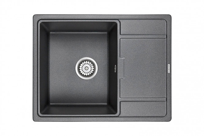 Изображение товара Мойка врезная с крылом PAULMARK Weimar PM216550-DG 65х50х20 см
