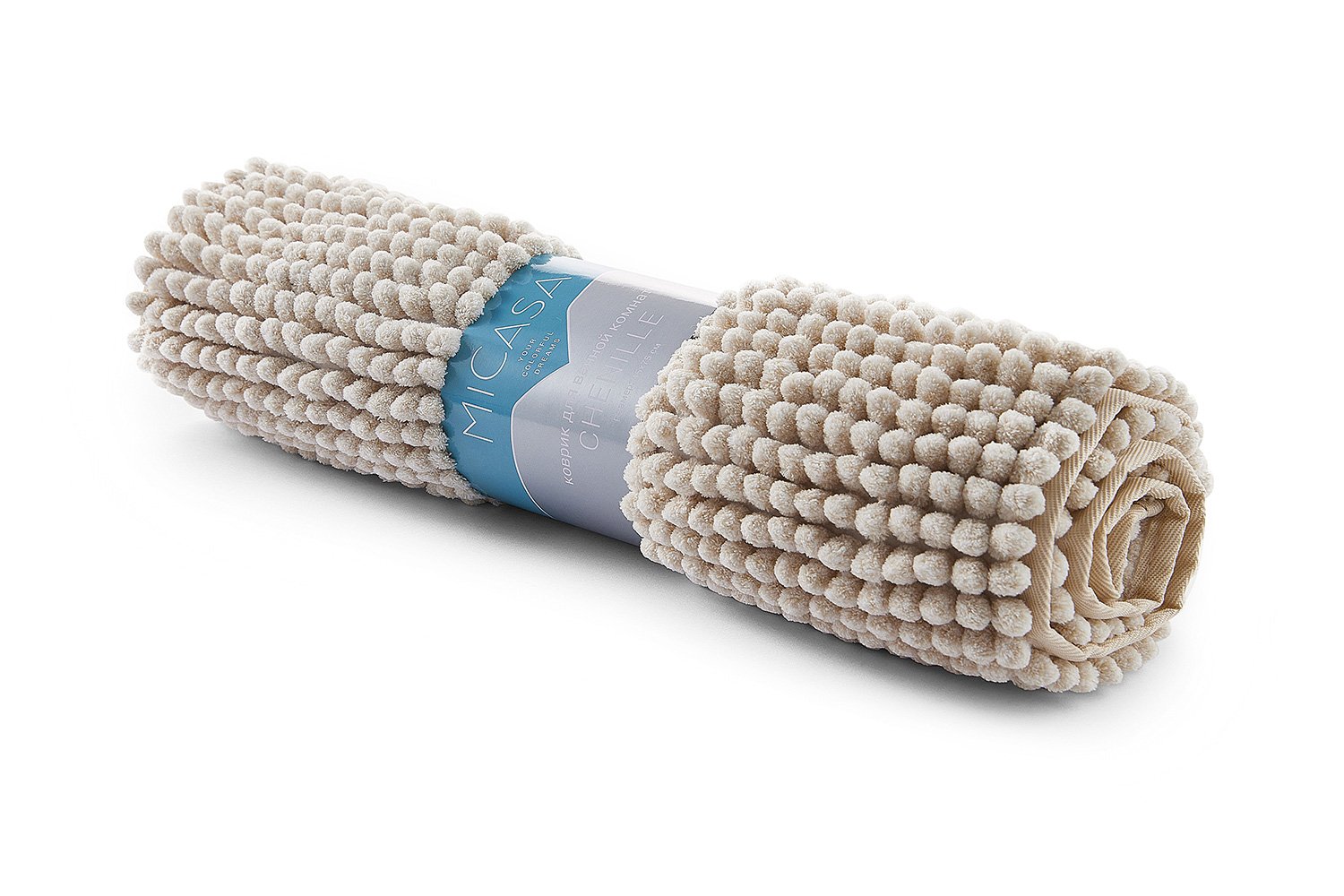 Коврик для ванной комнаты MICASA Chenille 45x75 см
