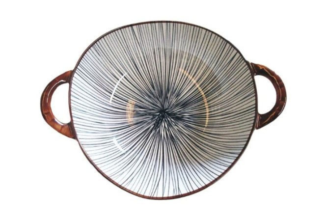 Изображение товара Тарелка с ручками HOMIUM Japanese Collection Home Керамика, 23,5 см