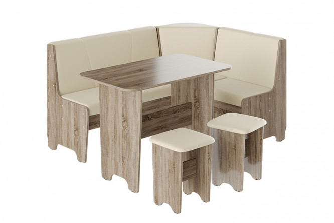 Изображение товара Кухонный уголок Техас исполнение 1 153.2х80х113.2 см