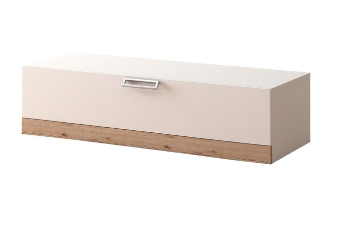 Изображение товара Стильная тумба под ТВ Урбан белый супермат софт-тач 120х29,3х40 см