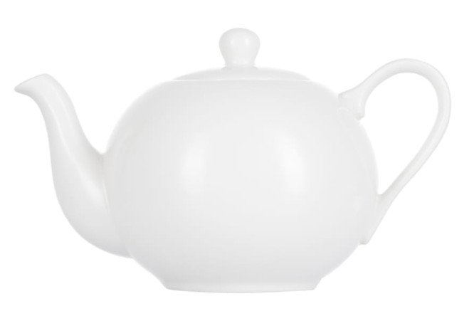 Изображение товара Заварочный чайник GIPFEL Blanche 1100 мл фарфор стильный для чаепития