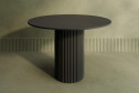 Стол GENGLASS Trubis Wood с трубчатым подстольем 110х75х110 см