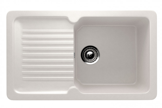 Изображение товара Мойка с крылом ULGRAN U-506 77х49.5х21 см искусственный мрамор