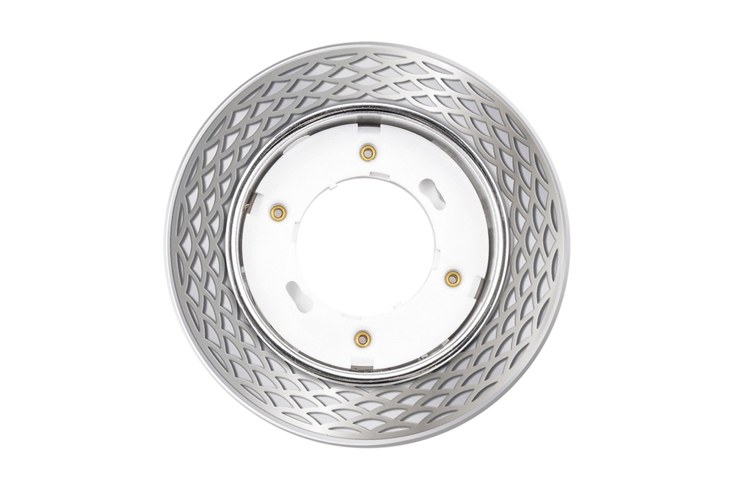 Светильник встраиваемый JAZZWAY MN21-Chrome PGX53d с подсветкой 12x2.5x12 см, GX53
