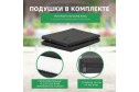 Диван 2-местный Positano цвет каркаса мокко (тёмно-коричневый), отделки мокко (тёмно-коричневый)