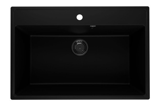 Изображение товара Врезная кухонная мойка Forte 760-07 из кварцевого композита 76х51 см