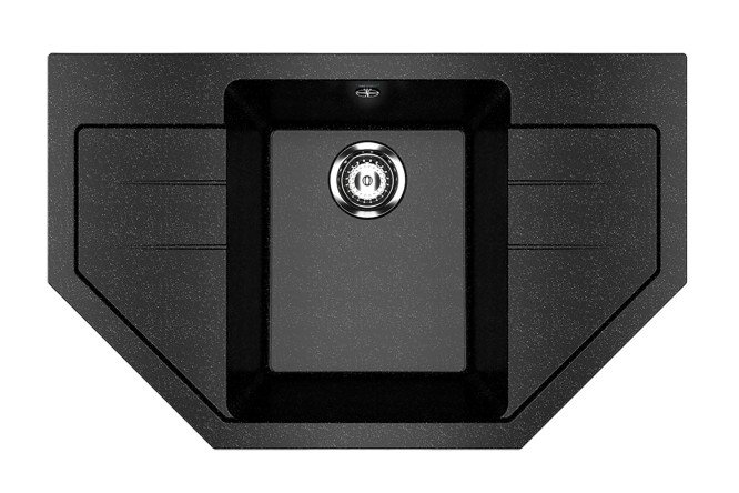 Изображение товара Мойка врезная с крылом ULGRAN u-609 308 79х49х20 см