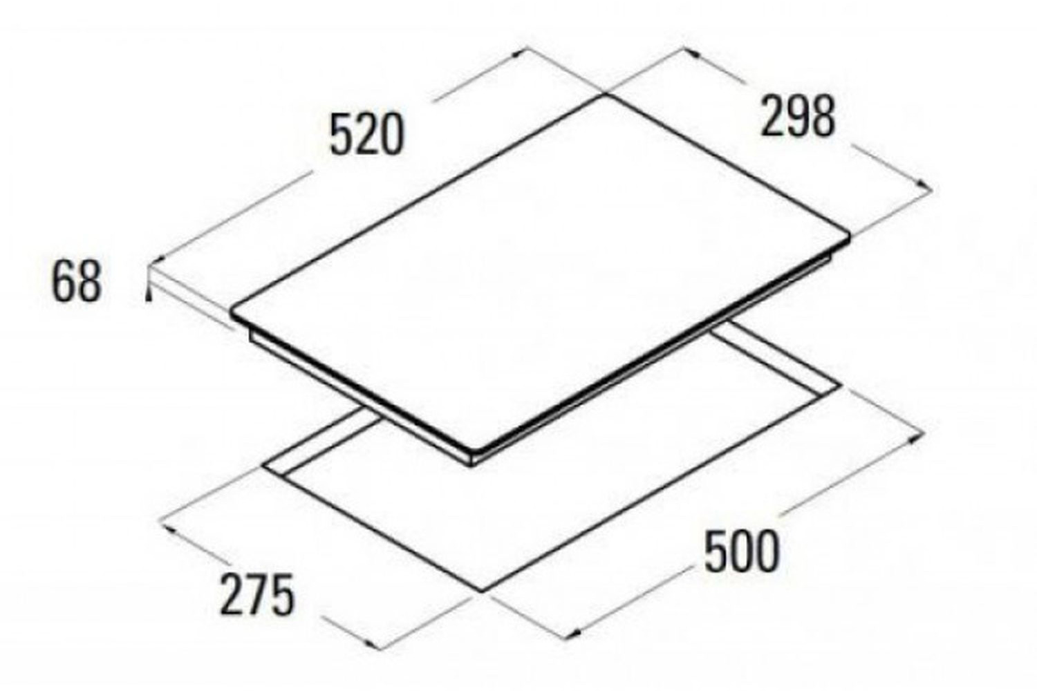 Индукционная варочная панель Comfort IB 302 WH 08003003