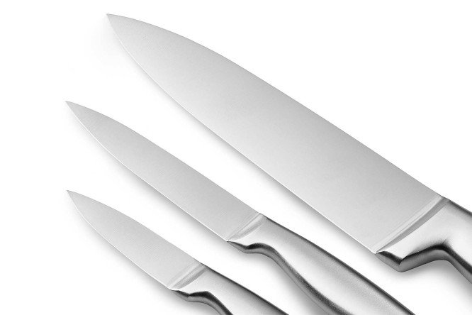 Набор ножей BERKRAFT Century 3 шт., Нержавеющая сталь
