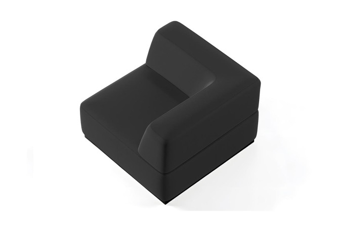 Изображение товара Угловая секция СИБ с универсальным углом из искусственной кожи, 100 кг