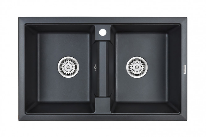Изображение товара Врезная мойка PAULMARK Zwilling PM238150-BLM 81х50х22 см из кварцевого композита