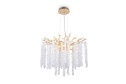 Светильник подвесной FREYA Crystal Mineral 20 кв.м., 46х170х46 см, G9