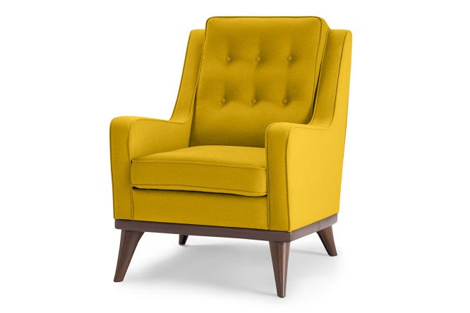 Изображение товара Кресло для отдыха SCANDICA Норд велюровое комфортное современное