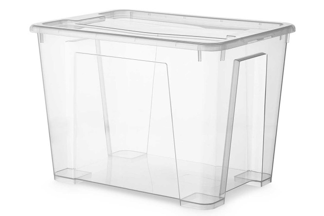 Изображение товара Контейнер с крышкой HOFF Basic для хранения вещей 39x28x28 см 22 л