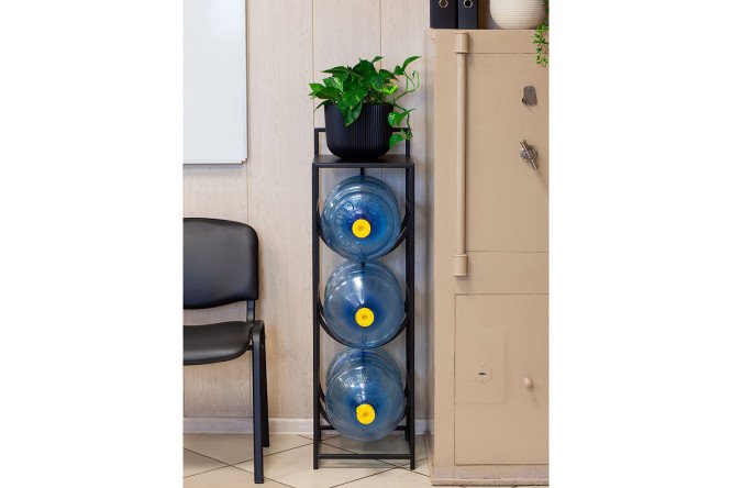 Фото 7 Подставка-столик GW-3BCOOLER-W для 3 бутылок с кулером