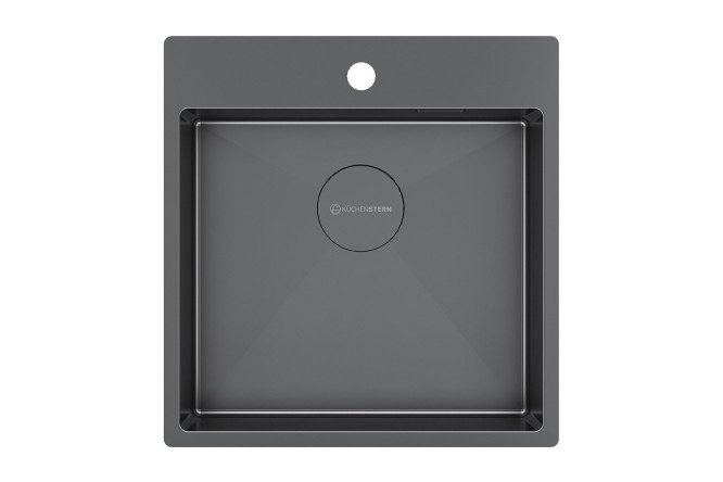Мойка врезная KuchenSTERN AISI 304 R10 WERK 50 506GM50 49х51х20 см