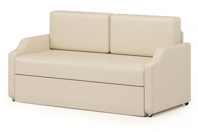 Изображение товара Кушетка Малыш с выкатным механизмом, размеры 148х66х69 см, спальное 65х198 см