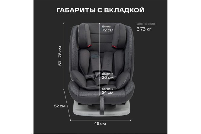 Автокресло HAPPY BABY Sandex