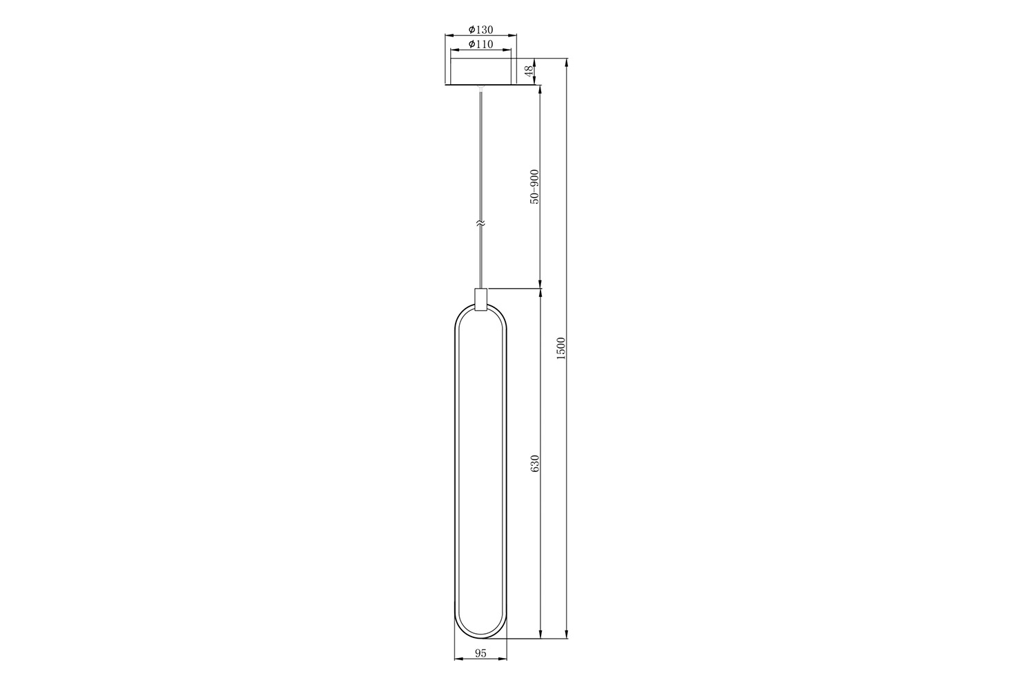 фото Светильник подвесной led mod017pl maytoni