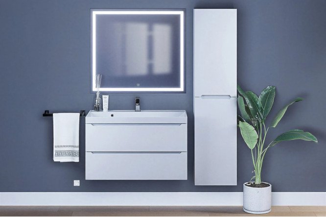 Изображение товара Gарантированный стиль: Ванный гарнитур Tanos белый графит