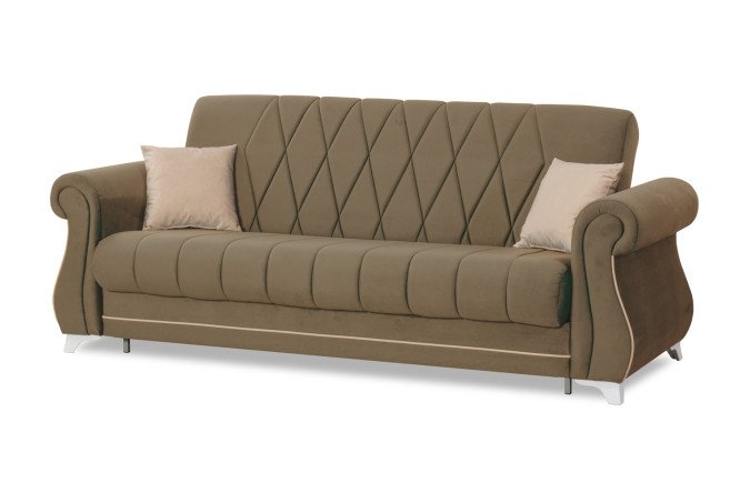 Изображение товара Диван-кровать Бриз с механизмом книжка, размеры 237x102x105 см, спальное 130x189 см