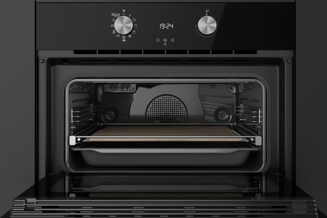 Электрический духовой шкаф Teka Urban Maestropizza HLC 8510P NIGHT RIVER BLACK 111130010 59.5х45.5х55.9 см
