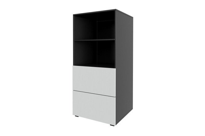 Изображение товара Комод детский Оскар Амели мини 60x130x56,6 см антрацит матовый