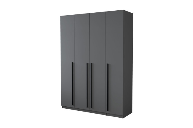 Изображение товара Шкаф София 4-дверный, цвет графит