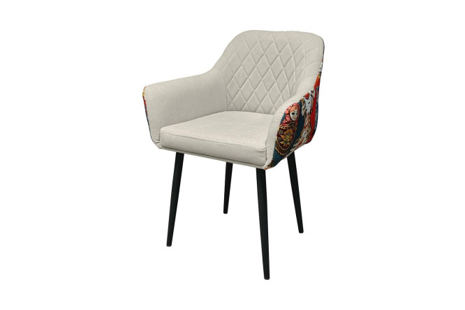 Изображение товара Стул Chester с велюровой обивкой и металлическими ножками