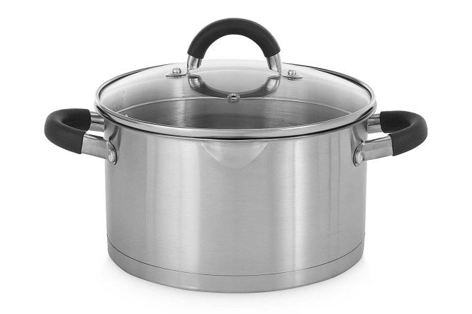 Изображение товара Кастрюля с крышкой HOFF Zarina 4.5 л для индукции и газовых плит