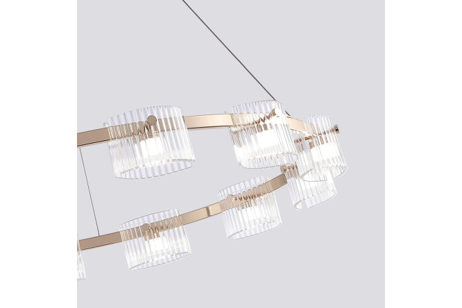 Люстра подвесная FAVOURITE Ori 7 кв.м., LED, 82 см