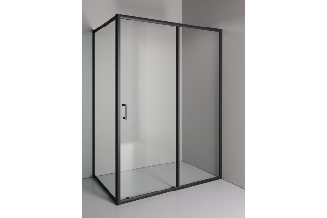 Изображение товара Душевой уголок без поддона ORANGE E23-14090TB , с раздвижной дверкой 140х190х88.5 см