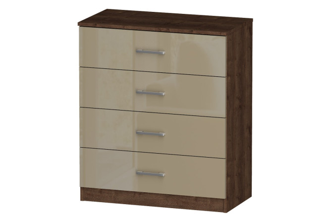 Изображение товара Комод Лайф с фасадом макиато и каркасом дуб экспрессив