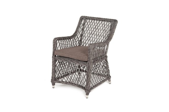 Изображение товара Кресло 4SiS Латте графит комфортное стильное 55х84х68 см