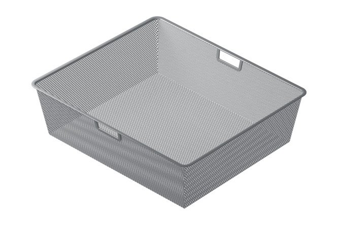 Изображение товара Мелкосеточная выдвижная корзина Оскар для шкафа 64,3x18,5x55,5 см сталь