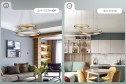 Люстра SEVEN FIRES Хелин 20 кв.м., LED, 60 см