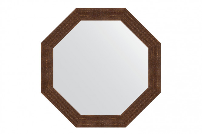 Изображение товара Зеркало настенное в багетной раме EVOFORM Octagon BY 7305, мозаика античная медь 67х67 см Изображение товара Зеркало настенное в багетной раме EVOFORM Octagon BY 7305, мозаика античная медь 67х67 см