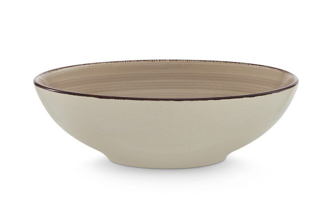 Изображение товара Тарелка суповая EVIO Bermuda Cappuccino Керамика, 18 см