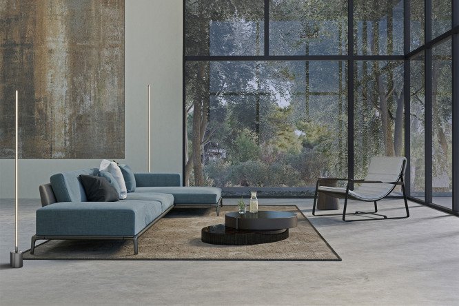 Торшер MAYTONI Flow MOD147FL-L20BK1 16x145x16 см, LED