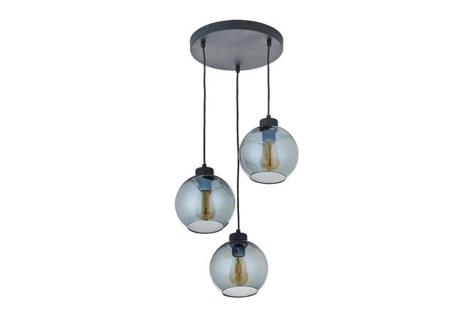 Изображение товара Подвесной светильник TK LIGHTING Cubus графит 12 кв.м, 50х45х50 см, E27