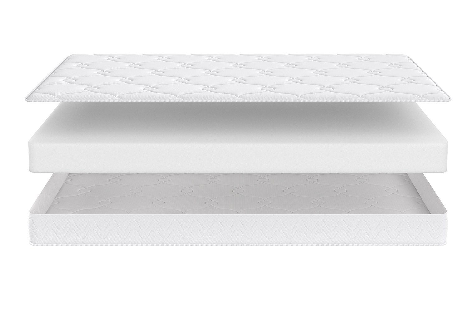 Матрас с чехлом MILDEX Cascade х 80х190 см
