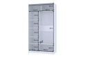 Шкаф-купе Home 123,2х229,5 см, белый, с одним зеркалом