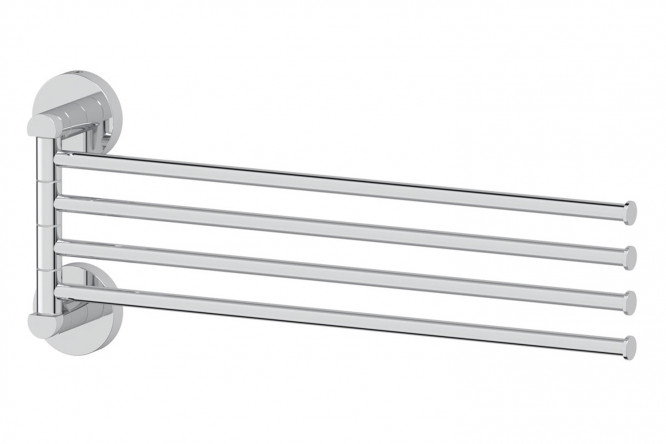 Изображение товара Настенный держатель полотенец Harmonie из латуни 40х16,6х5 см прочный и стильный